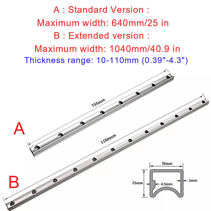 Levoite™ Panel Glue-Up Clamps Wood Panel Clamps Panel Gluing Clamps for Woodworking