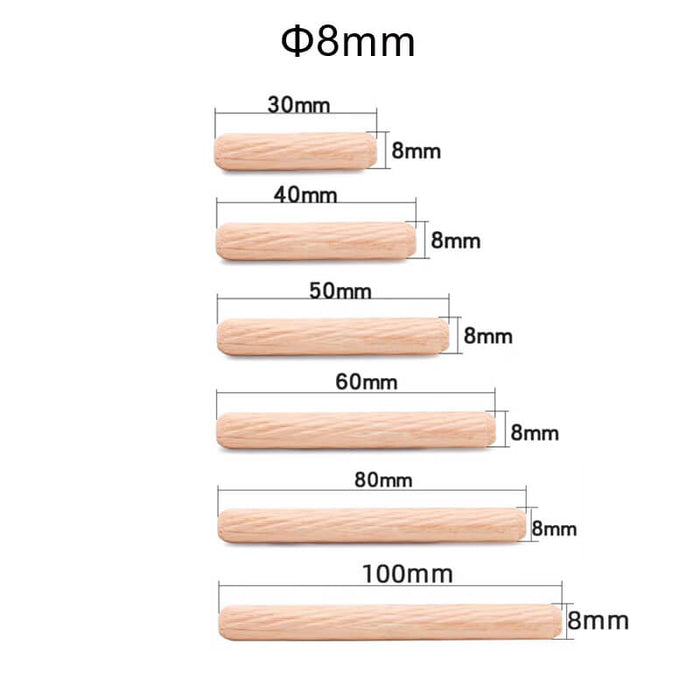 Levoite Wood Dowel Pins - Various Sizes