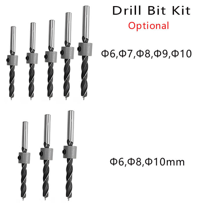 Levoite™ Vertical Self-Centering Doweling Jig Drill Guide with Bushing