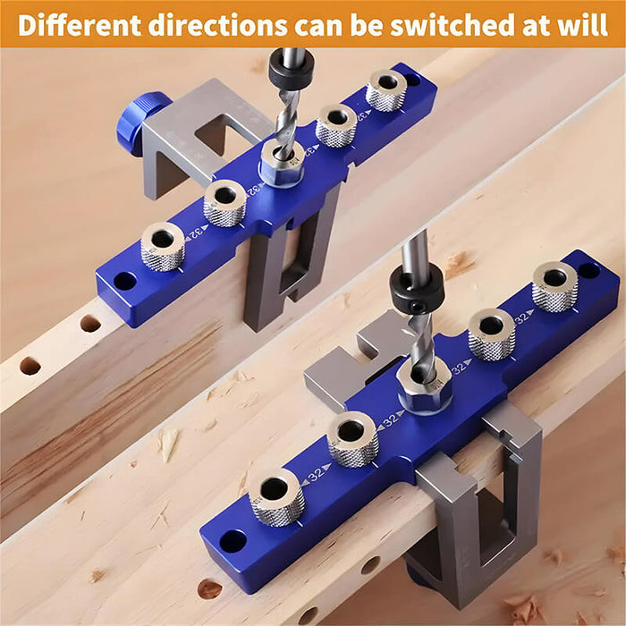 Levoite Self Centering Doweling Jig Drilling Guide Bushings Set