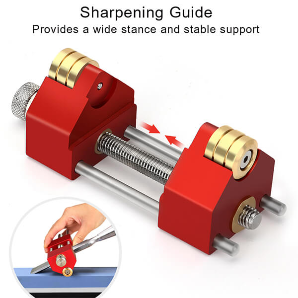 Levoite™ Honing Guide for Chisel and Plane Sharpening Jig Sharpening System  — levoite