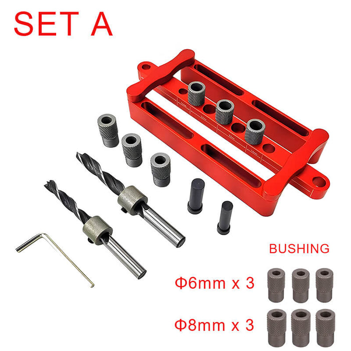 Levoite™ Self Centering Dowelling Jig & Center Gauge