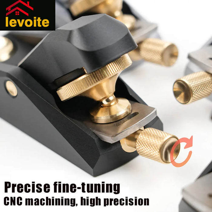 Aluminum Low Angle Block Plane levoite