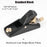 Aluminum Low Angle Block Plane levoite