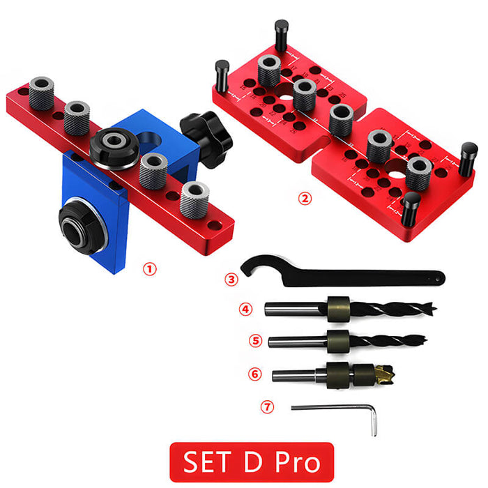 Levoite™ Doweling Jig Cam Lock Jig Cam and Dowel Jig