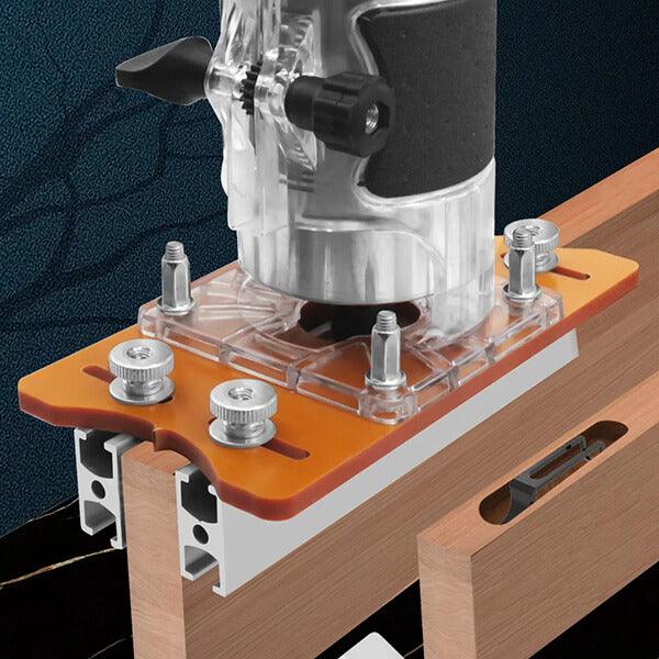 Bracket Router Mill Levoite™ 2 in 1 Slotting Bracket Router Base Trimming Milling Machine ...