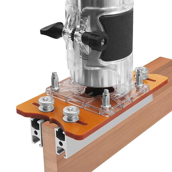Bracket Router Mill Levoite™ 2 in 1 Slotting Bracket Router Base Trimming Milling Machine ...