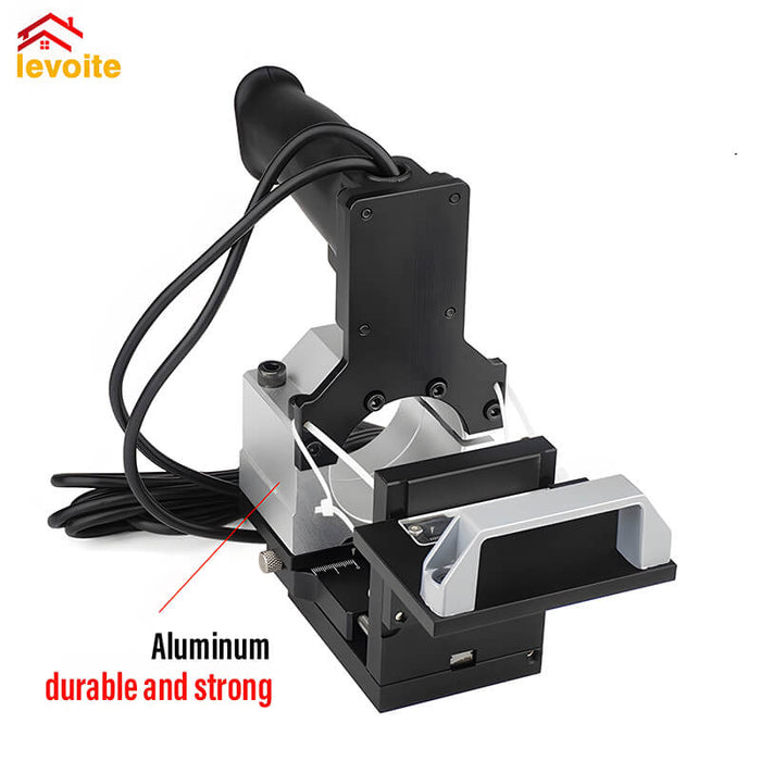 Levoite™ Router Mortising Jig Loose Tenon Joinery System Adjustable Trim Router Holder Bracket