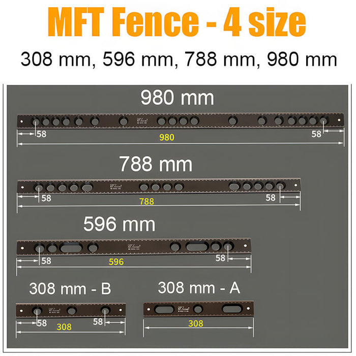 MFT Bench Dog Fences