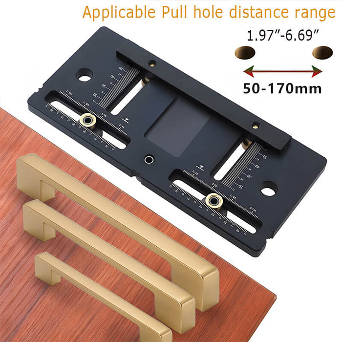 Levoite™ Cabinet Hardware Template for Handle and Knob