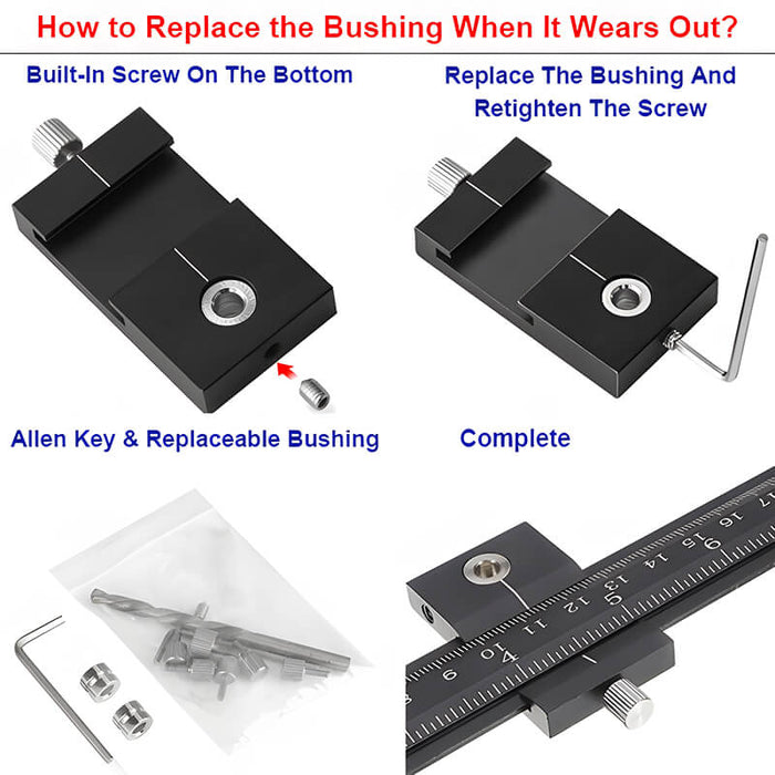 20 PC bushings for Cabinet Hardware Jig