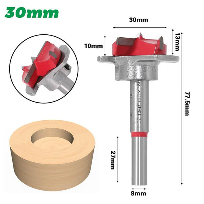 Levoite™ Forstner Drill Bit Set for Cabinet Hinges
