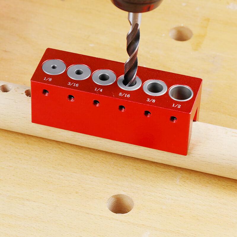 Levoite V Block Drill guide Metric Drill Block Vertical Drill Guide Jig ...