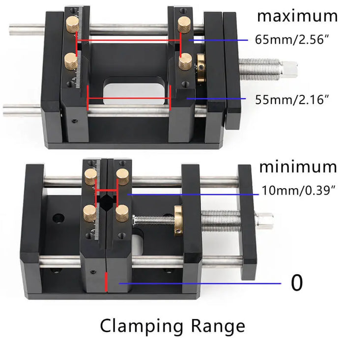Levoite Self-Centering Drill Press Vise