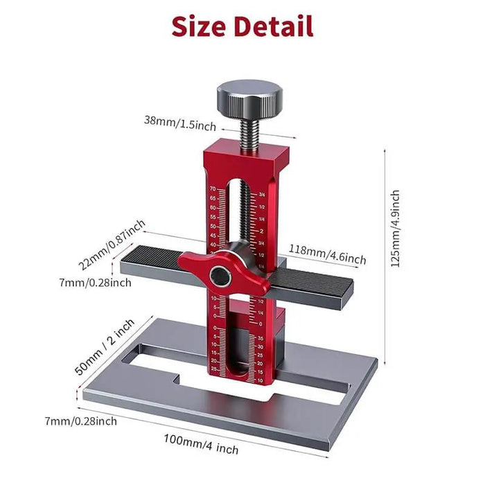 Cabinet Door Mounting Jig