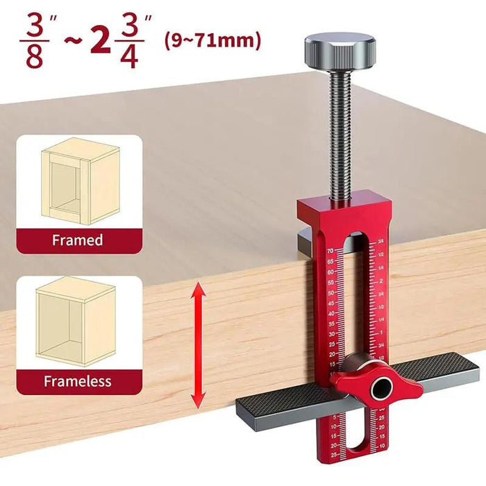 Cabinet Door Mounting Jig