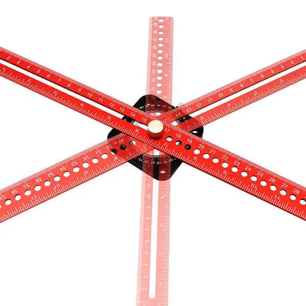 Levoite™ Compass Adjustable Angle T-Square Scriber Ruler levoite