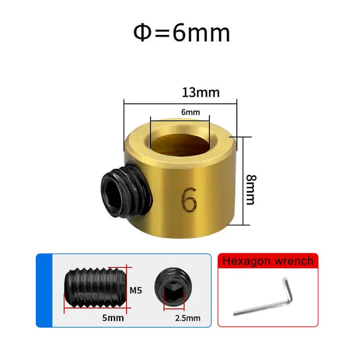 Levoite™ Drill Bit Stop Collar Drill Depth Stop