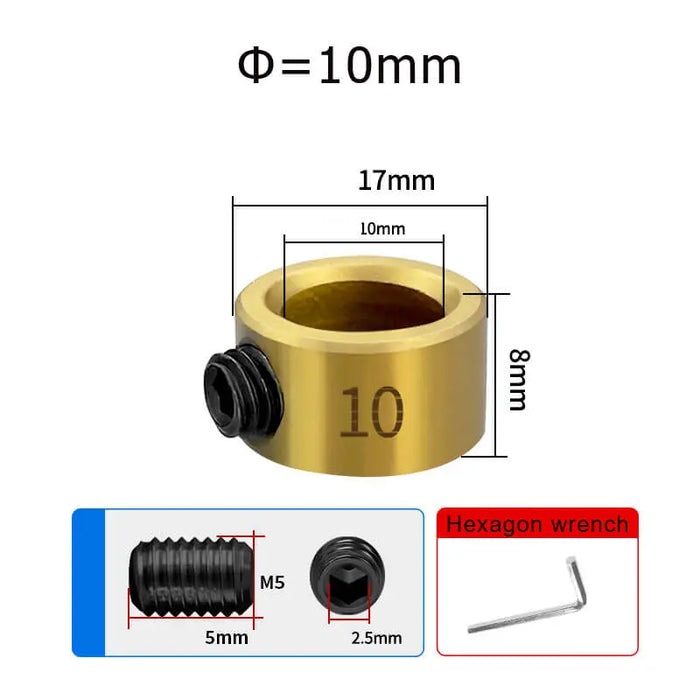 Levoite™ Drill Bit Stop Collar Drill Depth Stop