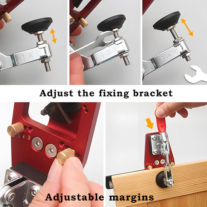 Levoite™ Concealed Hinge Jig Blum Template European Hinge Jig