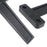 Levoite™ Precision T-Squares for Woodworking - Metric - Black