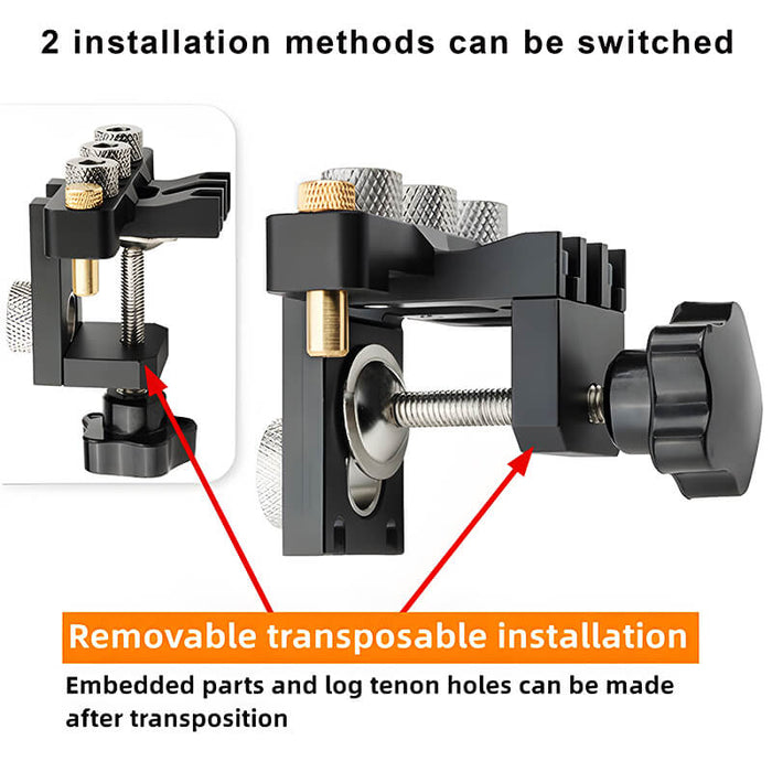 Levoite™ Doweling Jig Kit Cam Lock Jig Cam and Dowel Jig