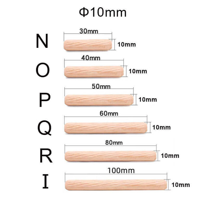 Levoite Wood Dowel Pins - Various Sizes