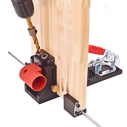 PRO MAX Pocket Hole Jig with Stabilizing Bar Stop Block