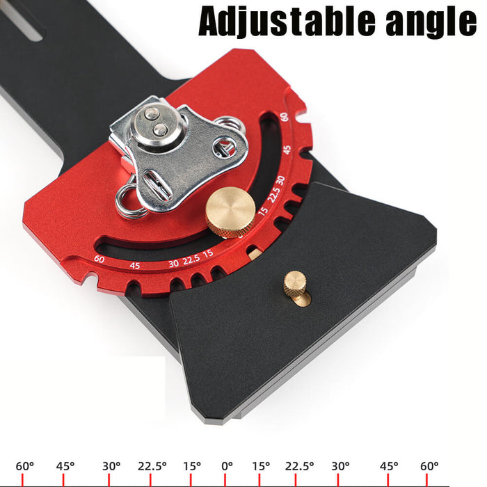 Levoite™ Adjustable Track Saw Square Guide Rail Square