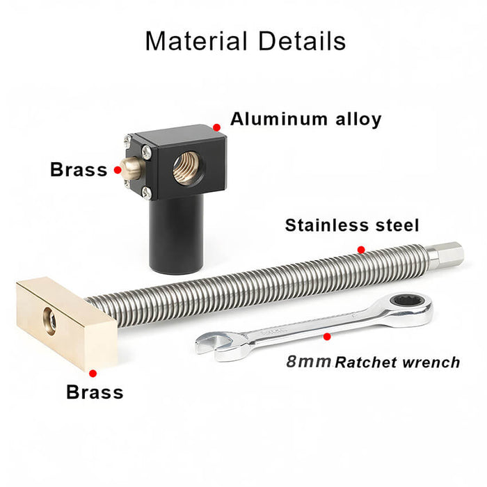 Levoite Woodworking Bench Dog Clamp, Fits 3/4“ Dog Holes and 20mm Dog Holes.