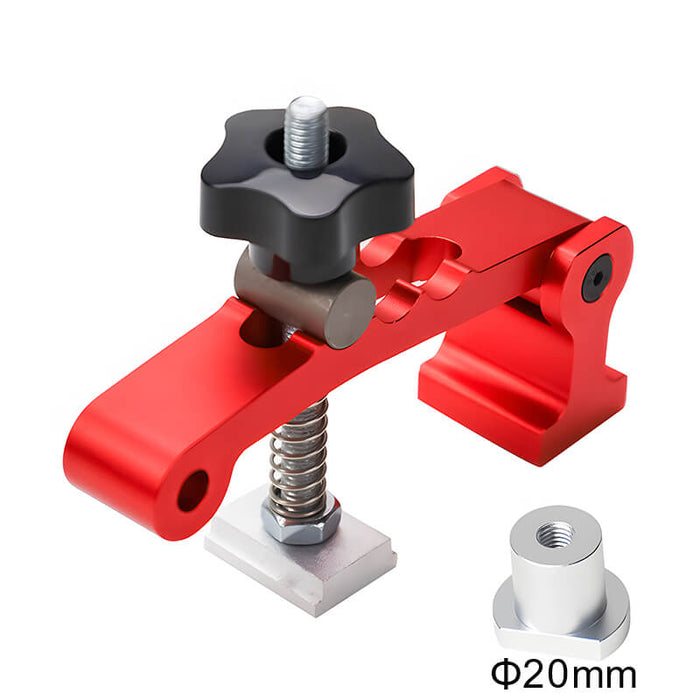 Levoite Woodworking Hold Down Clamp for T Track and MFT Table Bench Dog Hole Clamp