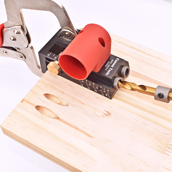 PRO MAX Pocket Hole Jig with Stabilizing Bar Stop Block