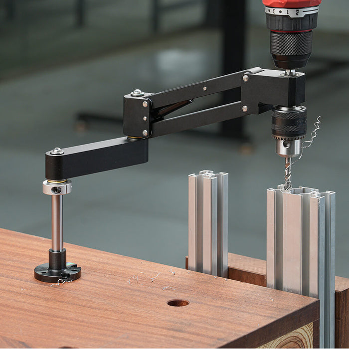 Electric Tapping Machine Bracket 360° Universal Vertical Rocke Tapping Floating Robotic Arm