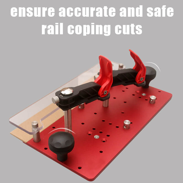 Precision Coping Sled for Router Saw
