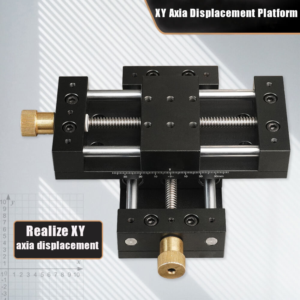 Levoite X-Axis Platform Sliding Table Fine‑Tuning Linear Stage Precision Sliding Table Manual Translation Displacement Station