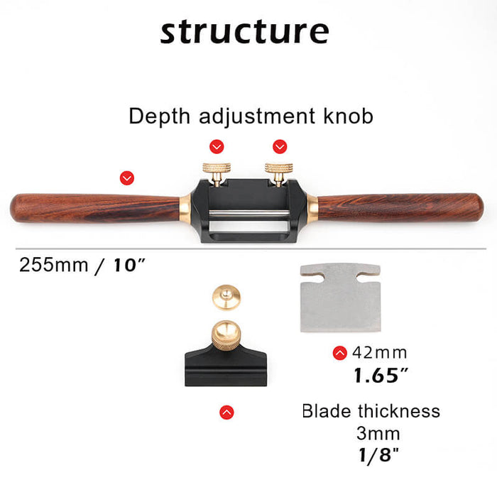Flat Spokeshave for Woodworking