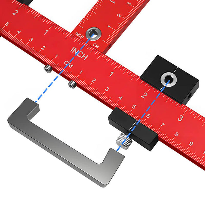 Levoite™ Cabinet Hardware Jig for Large Handles and Pulls