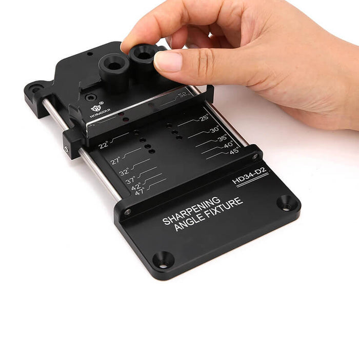 HONGDUI HD34 Pro Honing Guide Woodworking Sharpening System Guide Jig for Chisels And Planes