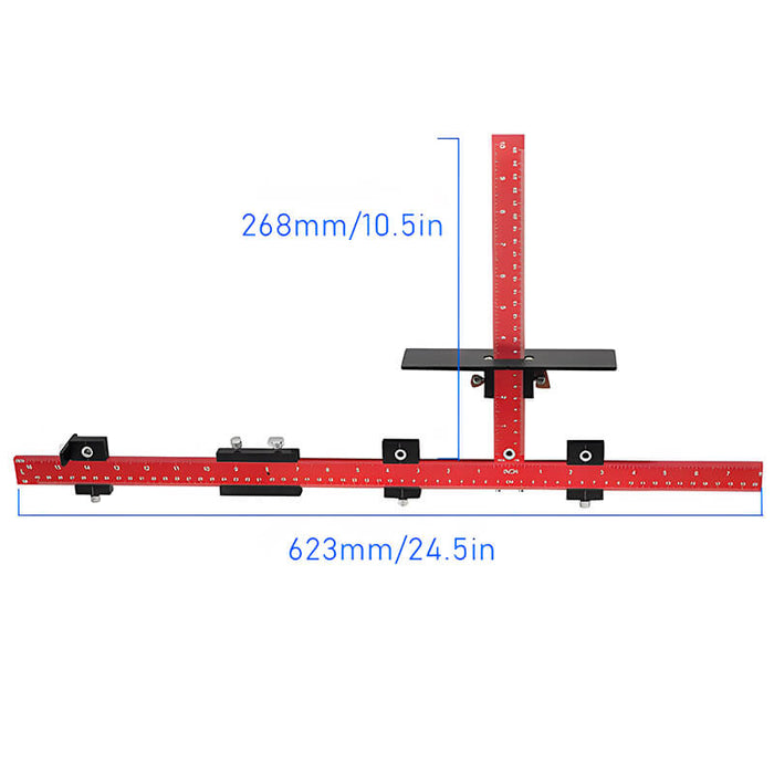 Levoite™ Cabinet Hardware Jig for Large Handles and Pulls