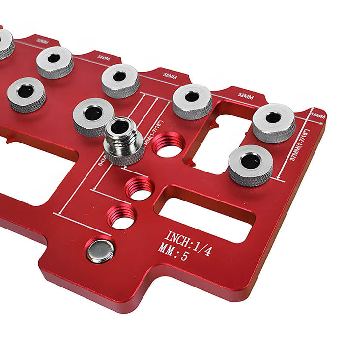 Levoite Shelf Pin Drilling Jig 1/4 and 5mm