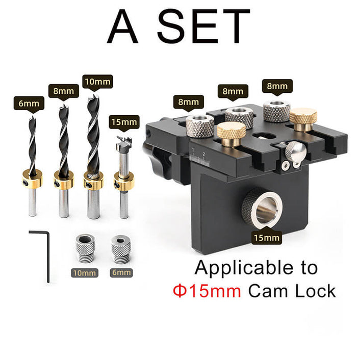 Levoite™ Precision Doweling Jig Cam and Dowel Jig Kit