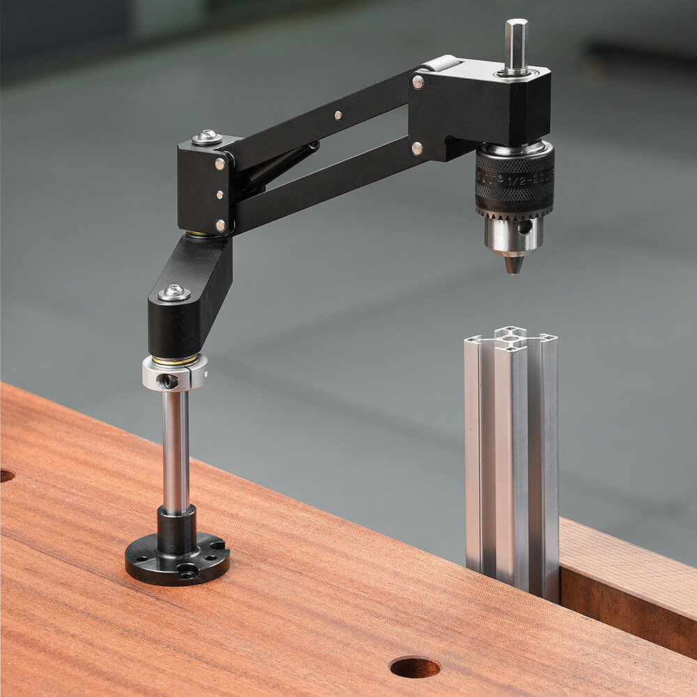 Electric Tapping Machine Bracket 360° Universal Vertical Rocke Tapping Floating Robotic Arm