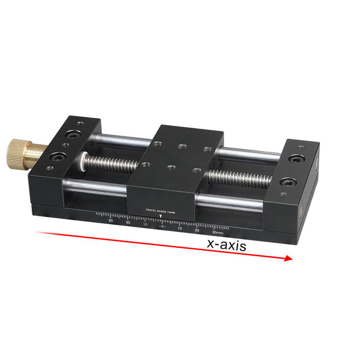 Levoite X-Axis Platform Sliding Table Fine‑Tuning Linear Stage Precision Sliding Table Manual Translation Displacement Station