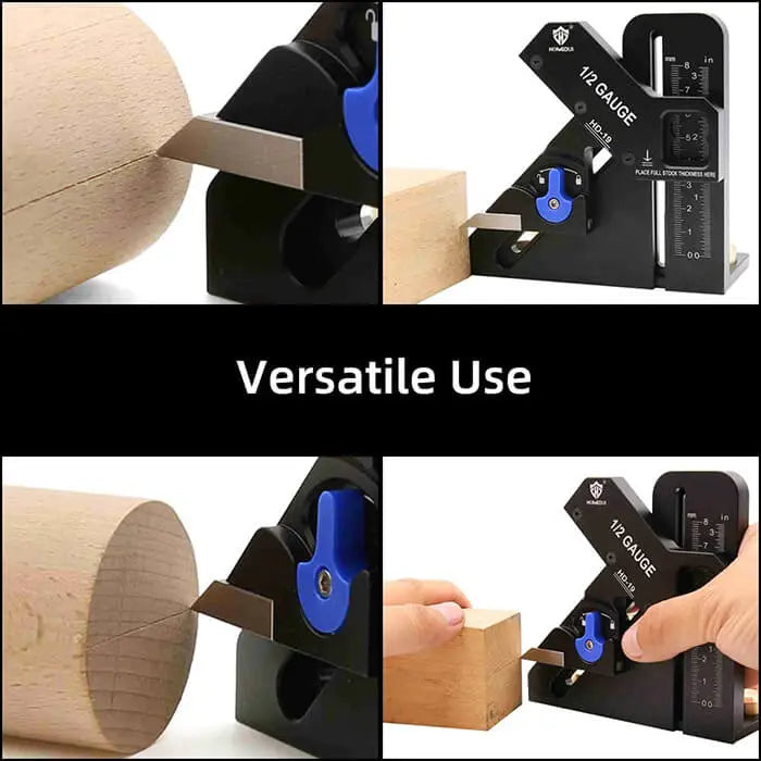 Precision Automatically 1/2 Gauge 1/2 Center Finder Marking Measuring Tool levoite