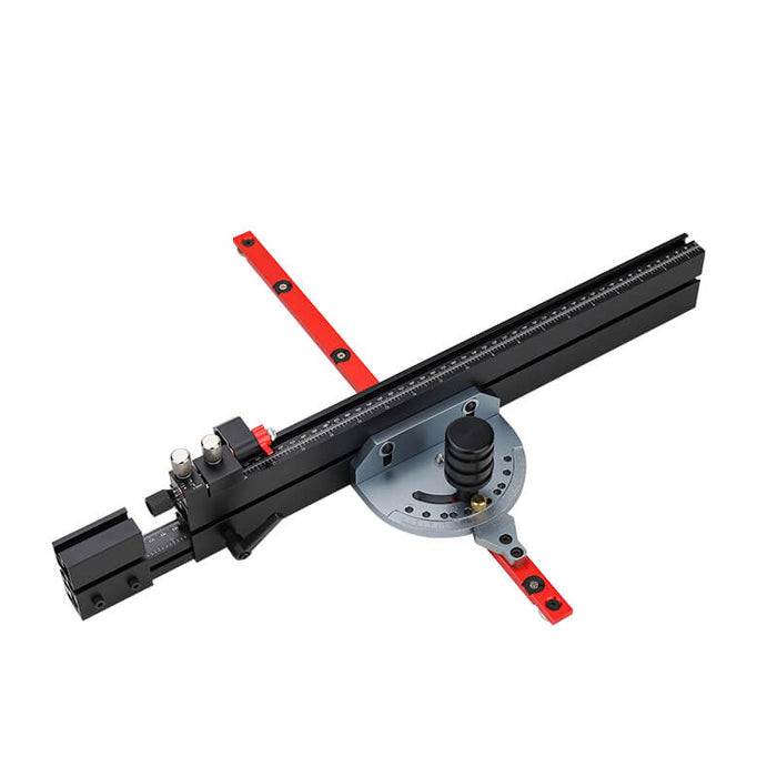 Precision Miter Gauge with Extended Fence for Table Saw