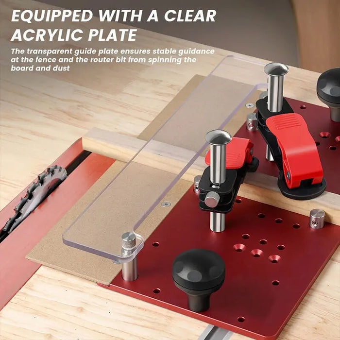 Rail Coping Sled For Router Table