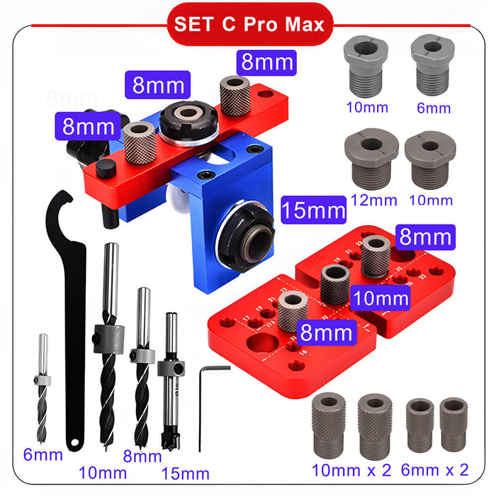 Levoite™ Precision Doweling Jig Kit System