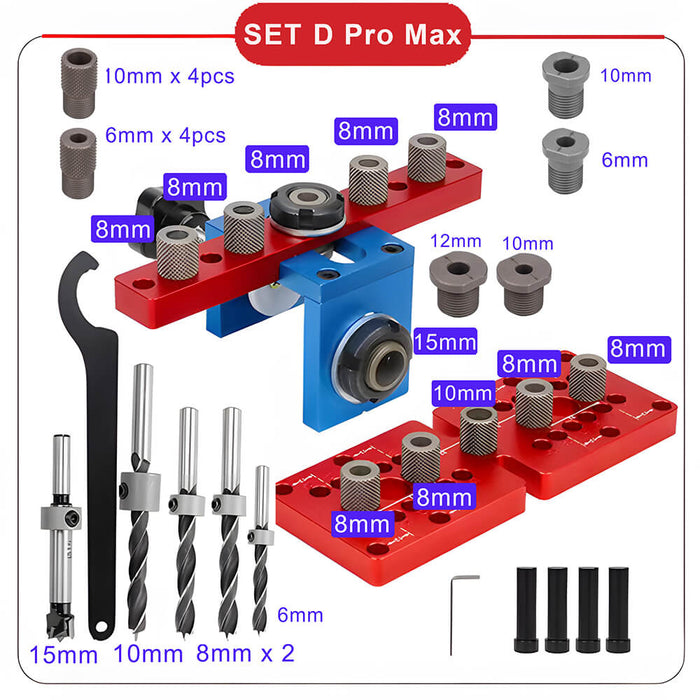 Levoite™ Precision Doweling Jig Kit System