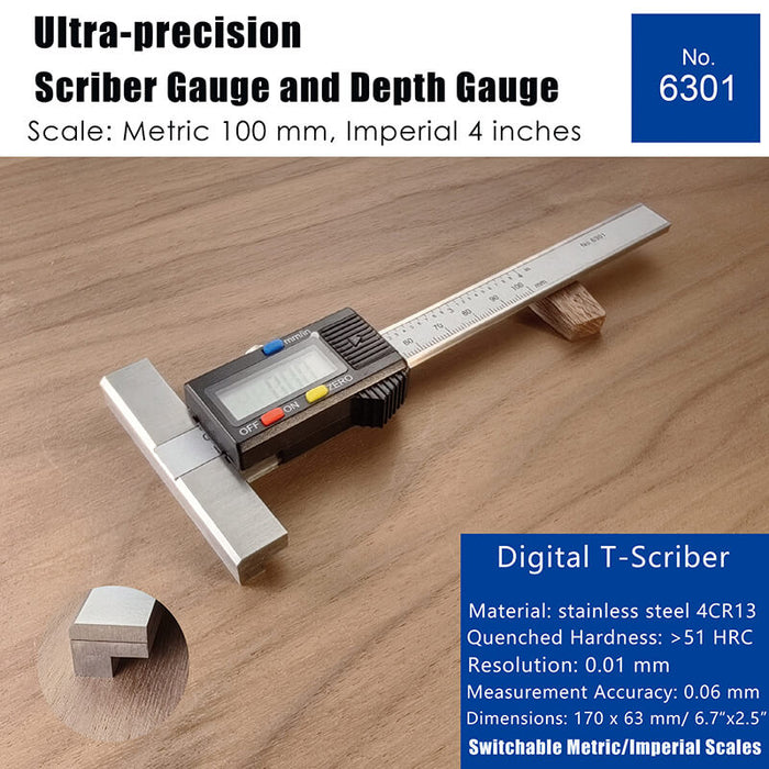 Levoite Scriber Gauge Marking & Measuring Tool