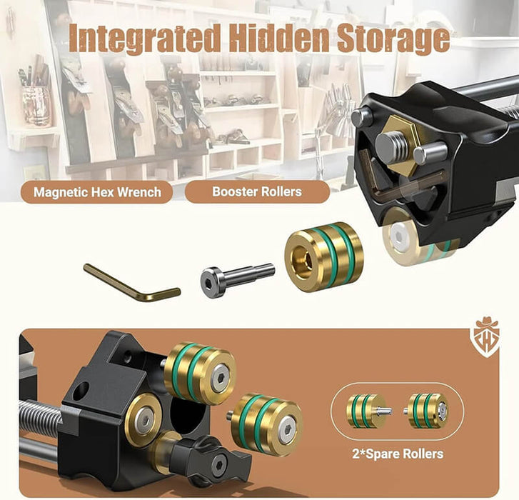 HONGDUI HD34 Pro Honing Guide Woodworking Sharpening System Guide Jig for Chisels And Planes